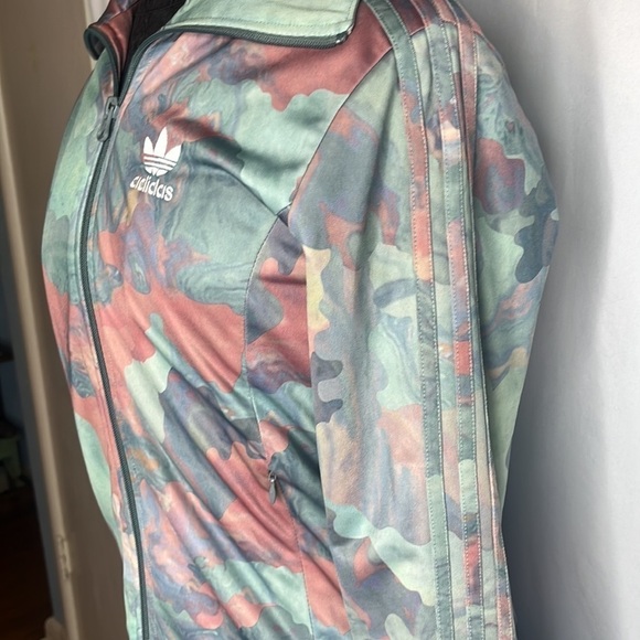 Adidas Pastel Camo Europa Track Jacket - Picture 5 of 8